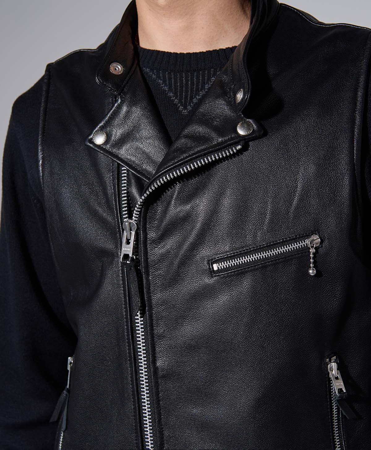 LEATHER RIDERS VEST