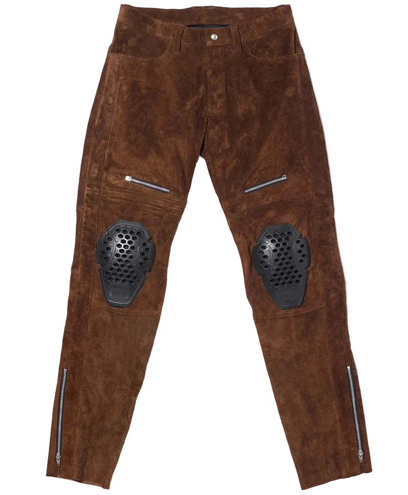 SUEDE LEATHER PANTS