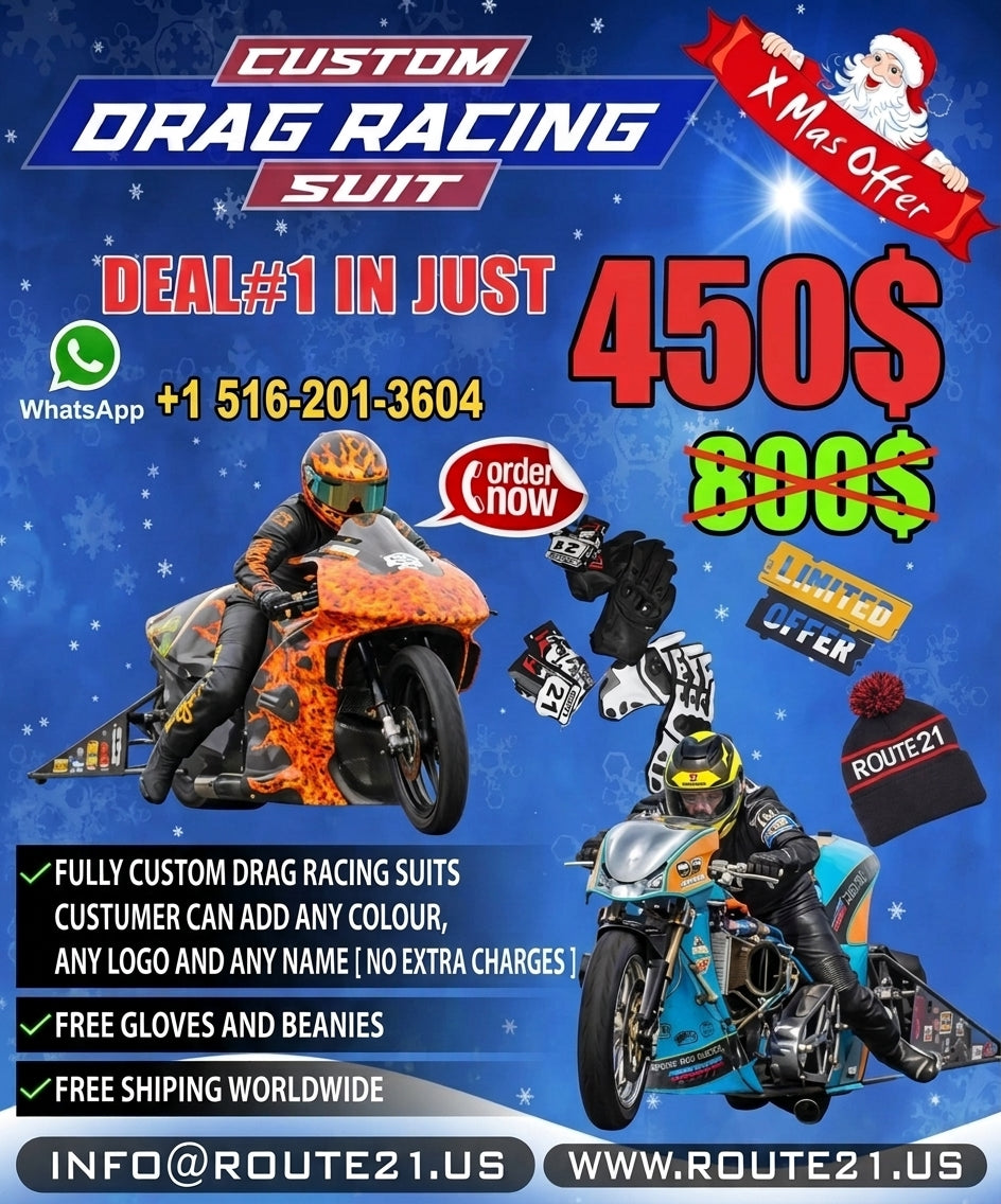 DEAL 1 CUSTOM DRAG RACING SUIT X MAS OFFER