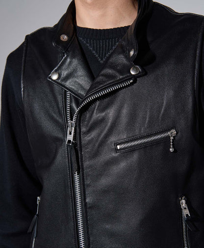 LEATHER RIDERS VEST
