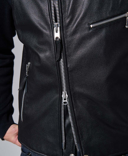 LEATHER RIDERS VEST