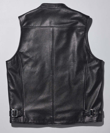 LEATHER RIDERS VEST