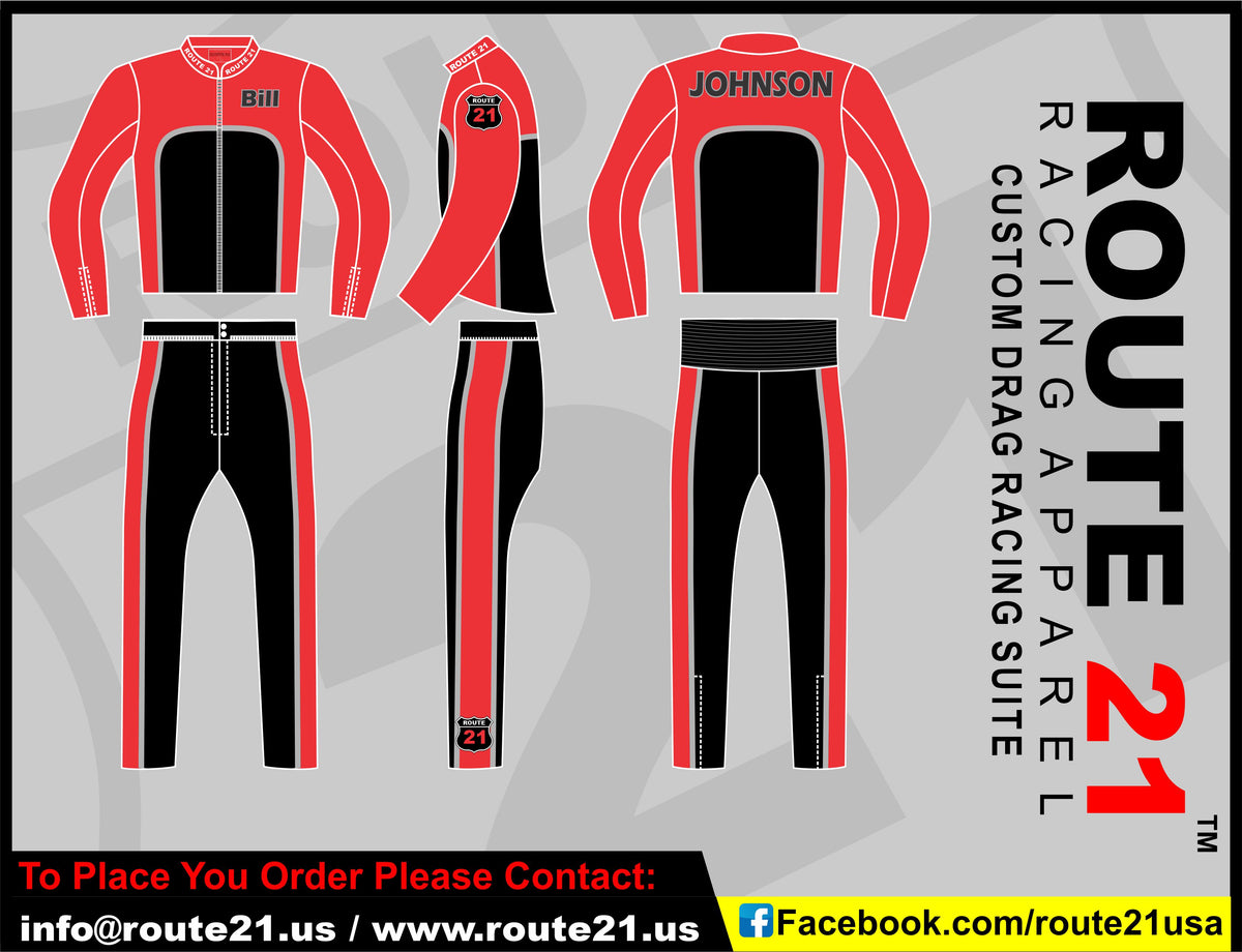 DEAL 2 CUSTOM DRAG RACING SUIT X MAS OFFER
