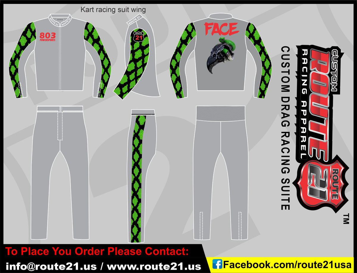 DEAL 2 CUSTOM DRAG RACING SUIT X MAS OFFER
