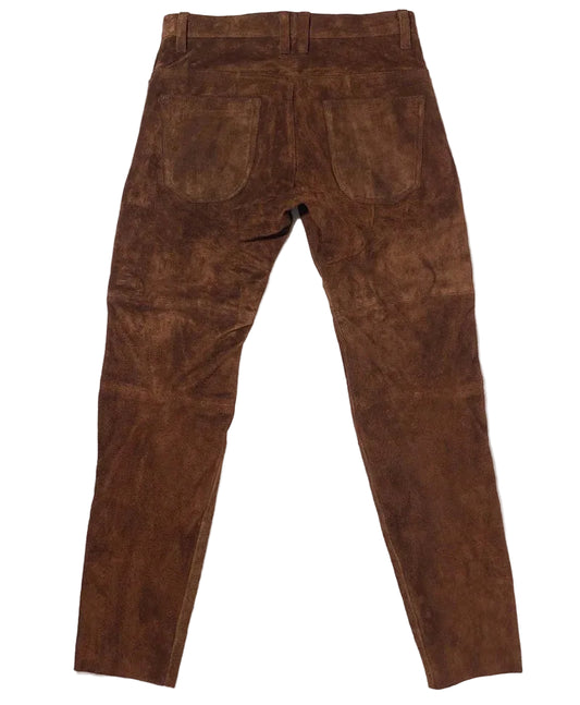 SUEDE LEATHER PANTS