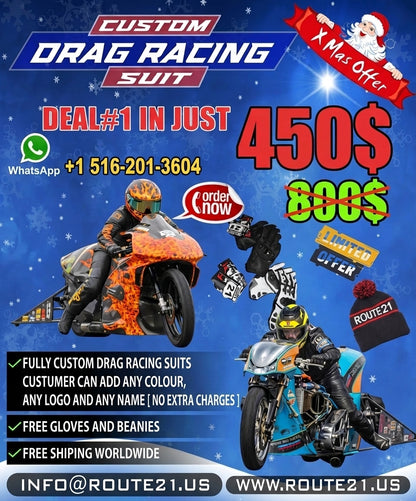 DEAL 1 CUSTOM DRAG RACING SUIT X MAS OFFER