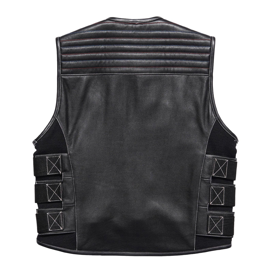 Leatherick Tactical Warrior Style Leather Custom Vest